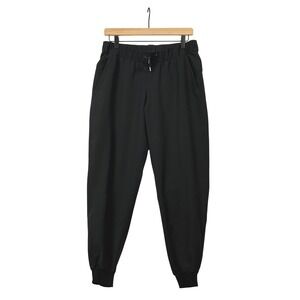 Lululemon On the Fly Women Jogger Black Luxtreme Drawstring Pant 28 LW5BZDS Sz 8
